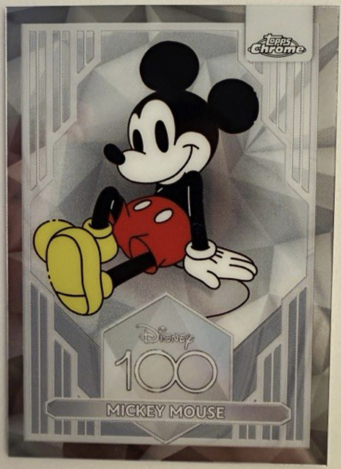 Disney trading card displayed in a Vaultd binder page