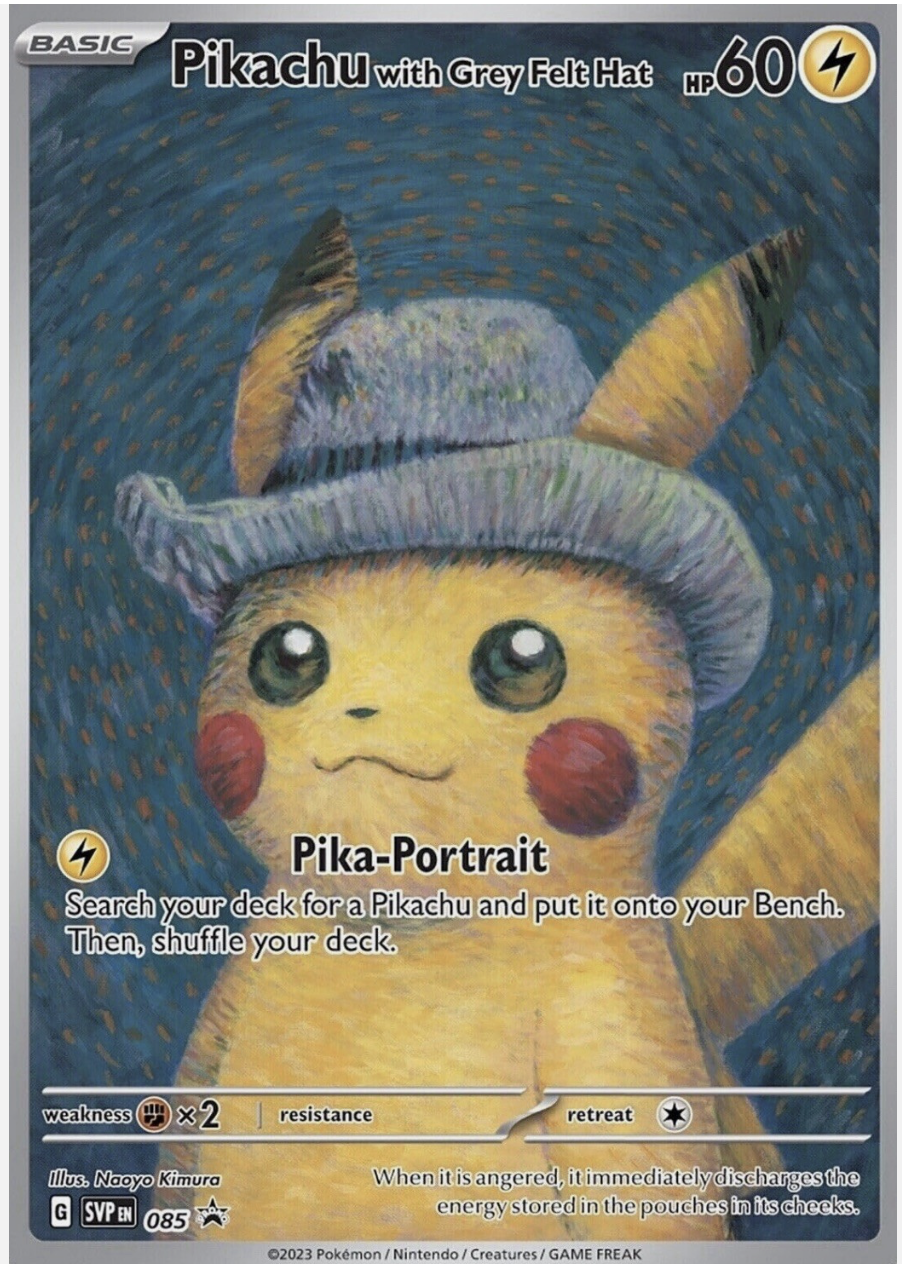 Pokémon trading card displayed in a Vaultd binder page